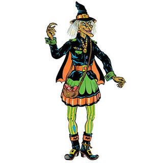 Vintage 1970's Jointed Witch