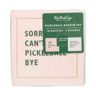 Pickleball Sayings Paper Cocktail Napkin