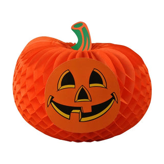 Honeycomb Tissue Jack O Lantern 18"