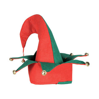 Felt Elf Hat with Bells