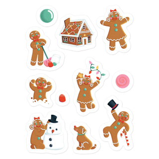 Gingerbread Stickers