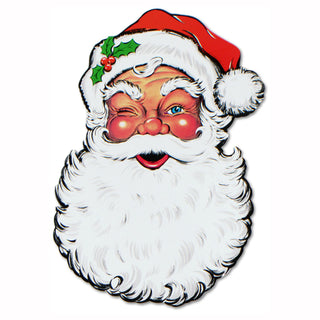 Santa Face Cutout HUGE!