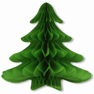 Hanging Honeycomb Evergreen Tree, 25"