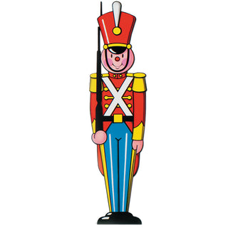 Toy Soldier Cutout Die Cut Card Stock