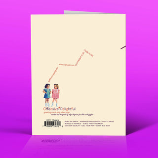 NOT A DAY OLDER! birthday card