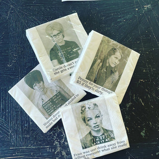 Cocktail Napkins, Apparently, rock bottom has a basement