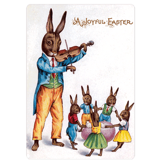 Easter Rabbit - Holiday Sticker Box
