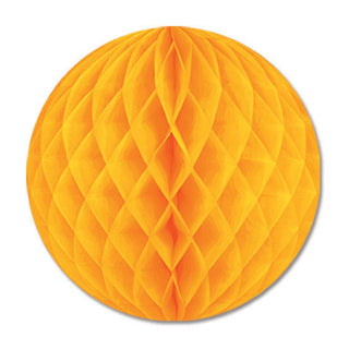 Honeycomb Tissue Ball, 12" Golden Yellow