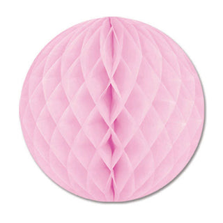 Honeycomb Tissue Ball, 12" Light Pink
