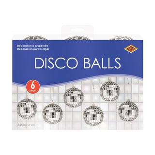 Disco Ball Ornaments, Set of 6