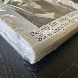 Cocktail Napkins, Penny for your thoughts...
