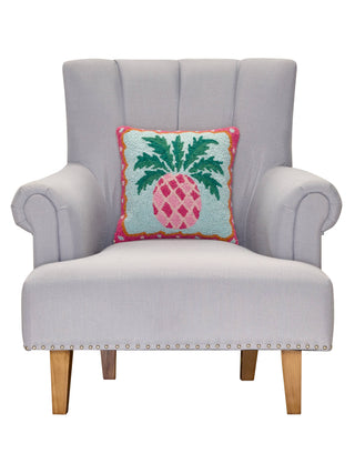 Preppy Pineapple Hook Pillow