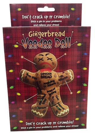 Gingerbread Voodoo Doll  Christmas Stocking Stuffers/Fillers