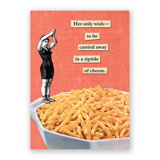 Mac & Cheese Greeting Card