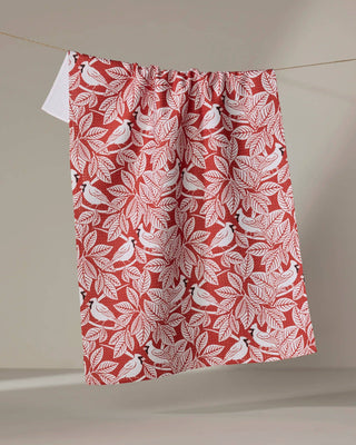 Cardinal Canopy Tea Towel