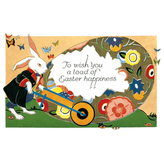 Easter Rabbit - Holiday Sticker Box