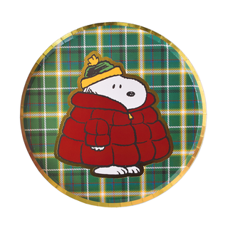 Peanuts Classic Christmas Snoopy Dinner Plates