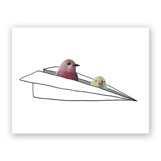 Airplane Thank You Greeting Card