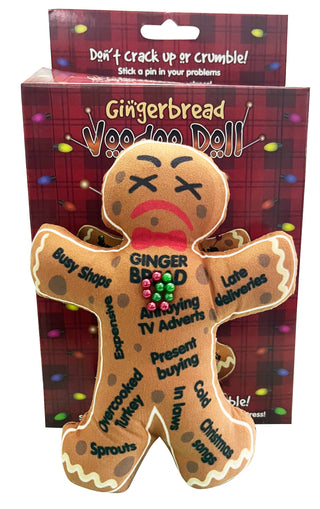 Gingerbread Voodoo Doll  Christmas Stocking Stuffers/Fillers