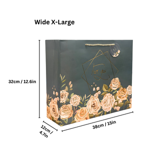 Gift Bag, Large Everyday Bag - fun stripes and polka dot patterns