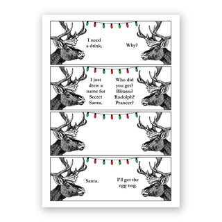 Secret Santa Christmas Greeting Cards - Box of 8