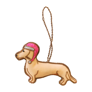 Ginny the Dachshund Ornament